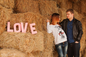 Букви LOVE